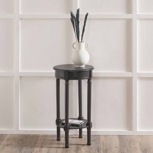 Heritage Black Accent Table