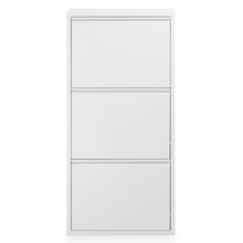 Load image into Gallery viewer, Shoe rack Ode 50 x 103 cm 3 doors white - image 2