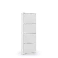 Load image into Gallery viewer, Shoe rack Ode 50 x 136 cm 4 doors white