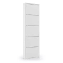 Load image into Gallery viewer, Shoe rack Ode 50 x 168,5 cm 5 doors white