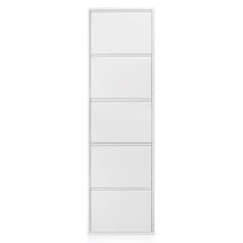 Load image into Gallery viewer, Shoe rack Ode 50 x 168,5 cm 5 doors white - image 2