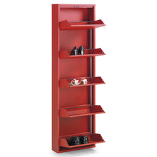 Load image into Gallery viewer, Shoe rack Ode 50 x 168,5 cm 5 doors white - image 3