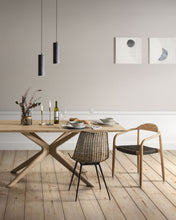 Load image into Gallery viewer, Armande oak veneer table with white wash finish 200 x 100 cm - image 3