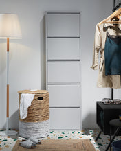 Load image into Gallery viewer, Shoe rack Ode 50 x 168,5 cm 5 doors grey - image 3