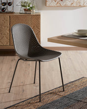 Load image into Gallery viewer, Quinby outdoor dining chair in grey - image 4