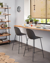 Load image into Gallery viewer, Quinby outdoor stool in grey, height 75 cm - image 4