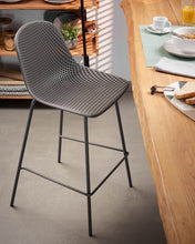 Load image into Gallery viewer, Quinby outdoor stool in grey, height 75 cm - image 5