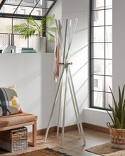 Load image into Gallery viewer, Chelsey white coat rack 170 cm - image 2