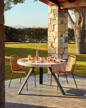 Load image into Gallery viewer, Lambton stackable chair in brown rope and steel with black finish - image 5
