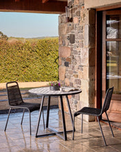 Load image into Gallery viewer, Lambton stackable chair in black rope and steel with black finish - image 5