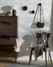 Load image into Gallery viewer, Set of 3 Nadua hangers in solid wood with a natural, black beech finish. - image 2