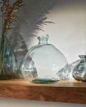 Load image into Gallery viewer, Brenna vase in 100% recycled transparent glass, 33 cm - image 2