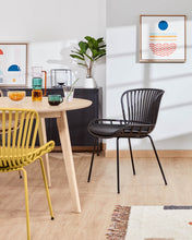 Load image into Gallery viewer, Surpik chair with steel legs in black finnish - image 4