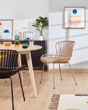 Load image into Gallery viewer, Surpik chair with steel legs in beige finnish - image 4