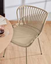 Load image into Gallery viewer, Surpik chair with steel legs in beige finnish - image 6