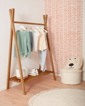 Load image into Gallery viewer, Maralis teepee clothes rail in solid ash wood, 148 x 50 cm - image 3
