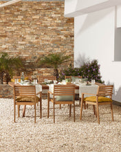 Load image into Gallery viewer, Hanzel stackable outdoor chair in FSC 100% solid acacia wood - image 5