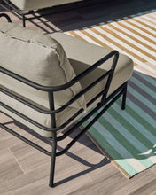 Load image into Gallery viewer, Mareluz black steel armchair - image 6