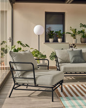 Load image into Gallery viewer, Mareluz black steel armchair - image 4