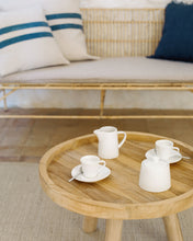 Load image into Gallery viewer, Glenda round solid teak wood coffee table, Ø 55 cm - image 5
