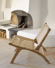 Load image into Gallery viewer, Beida solid teak armchair - image 7
