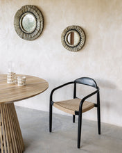 Load image into Gallery viewer, Jeanette round solid teak wood table, Ø 120 cm - image 3