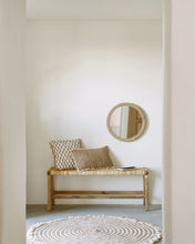 Load image into Gallery viewer, Alum round solid mindi wood mirror 50 cm - image 3