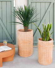 Load image into Gallery viewer, Celi set of 2 terracota plant pots, Ø 34 cm / Ø 25 cm - image 2