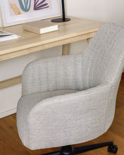 Load image into Gallery viewer, Madina light grey office chair and legs made of steel in matt black - image 5