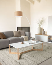 Load image into Gallery viewer, White and ash Quatro coffee table 120 x 60 cm - image 3