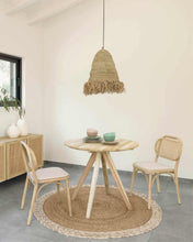 Load image into Gallery viewer, Doriane solid oak chair with natural finish and upholstered seat FSC Mix Credit - image 9