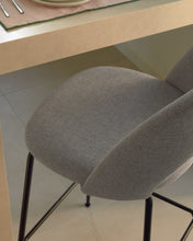 Load image into Gallery viewer, Mahalia light grey stool height 63 cm FSC 100% - image 8