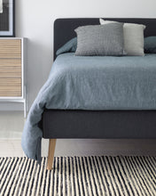 Load image into Gallery viewer, Dyla bed cover in black for a 160 x 200 cm mattress - image 6