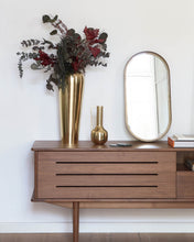 Load image into Gallery viewer, Tiare gold metal wall mirror 31 x 61,5 cm - image 3