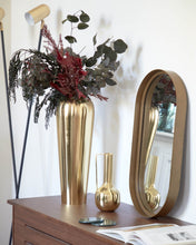 Load image into Gallery viewer, Tiare gold metal wall mirror 31 x 61,5 cm - image 7