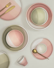 Load image into Gallery viewer, Sayuri large porcelain bowl in pink and white - image 2