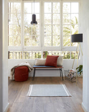 Load image into Gallery viewer, Carabel bench in steel and walnut veneer, 100 cm - image 3