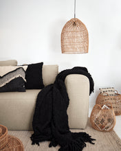 Load image into Gallery viewer, Domitila ceiling light shade in rattan with natural finish Ø 44 cm - image 3