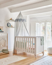 Load image into Gallery viewer, Carelene 100% cotton canopy for kids in blue - image 4