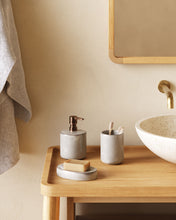 Load image into Gallery viewer, Chavela grey ceramic soap dish - image 3