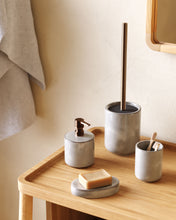 Load image into Gallery viewer, Chavela grey ceramic soap dish - image 4