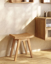 Load image into Gallery viewer, Vicentina solid teak footrest - image 2