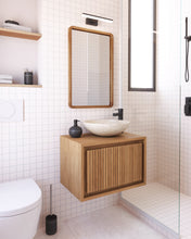 Load image into Gallery viewer, Taciana solid teak bathroom cabinet 60 x 40 cm - image 4