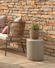 Load image into Gallery viewer, Taimi concrete outdoor footrest Ø 35 cm - image 3