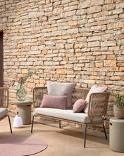 Load image into Gallery viewer, Nadin 2 seater sofa in beige cord with galvanised steel legs, 135 cm - image 5