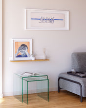 Load image into Gallery viewer, Burano nest of 2 glass tables - image 2