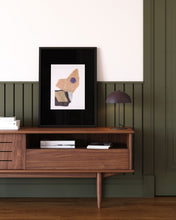 Load image into Gallery viewer, Aleyla table lamp in metal with maroon finish UK adapter - image 4