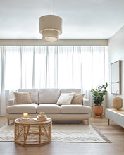 Load image into Gallery viewer, Round Kohana coffee table in rattan with natural finish Ø 66 cm - image 2