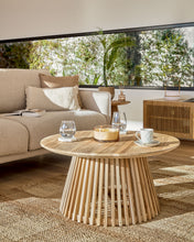 Load image into Gallery viewer, Jeanette Ø 80 cm natural coffee table - image 3