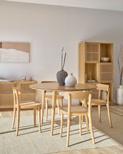 Load image into Gallery viewer, Romane chair in solid beech with natural finish, ash veneer and rattan - image 6